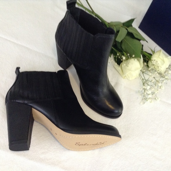 splendid nymah block heel bootie